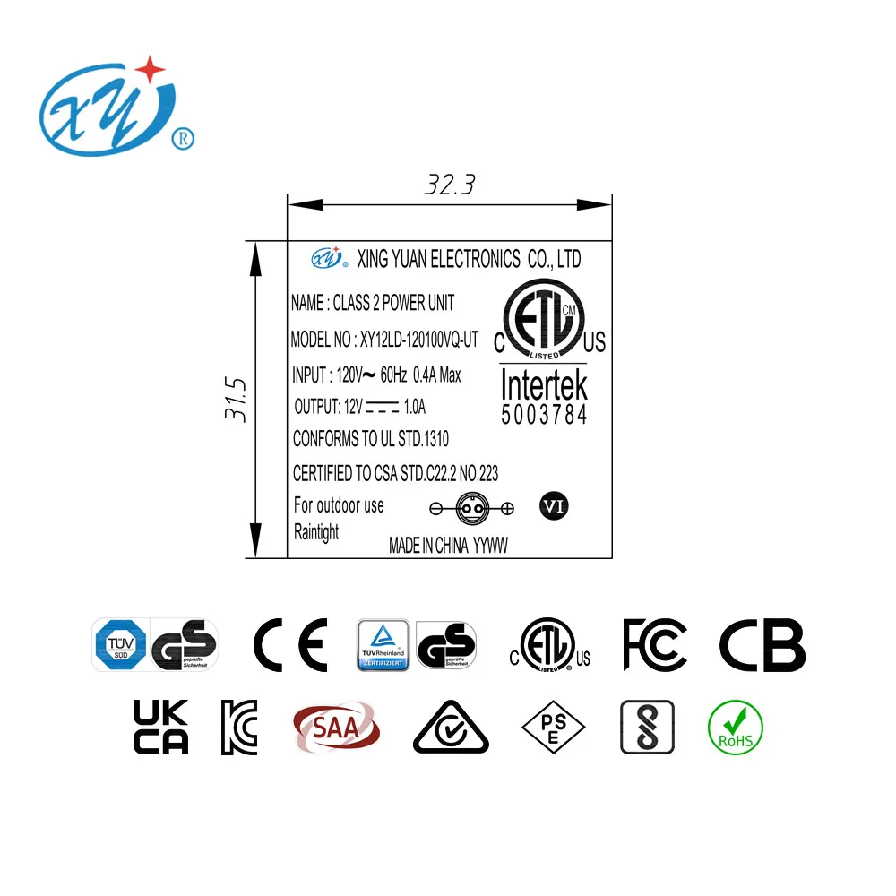 AC DC adapter 12v power adapter 5v 6v 9v 12v 24v 0.5a 1a 1.5a 2a for outdoor use