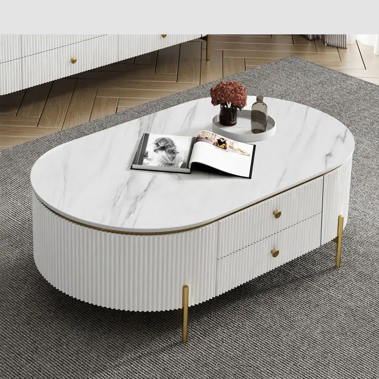Living Room TV Stand Cabinet Design And Coffee Table Metal Legs TV Stand And Coffee Table Set