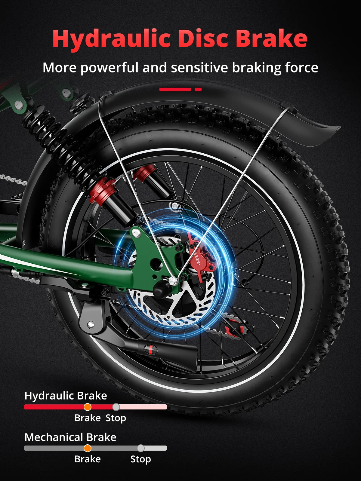 Electric Bicycle 25AH 2000W Mountain Ebike Fat Tire Moped Adult Off-Road Hydraulic Brake Electric Bike