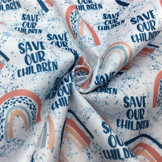 Цифровая ткань печать пользовательский хлопок Pul подгузник водонепроницаемая ткань для многоразовых подгузников