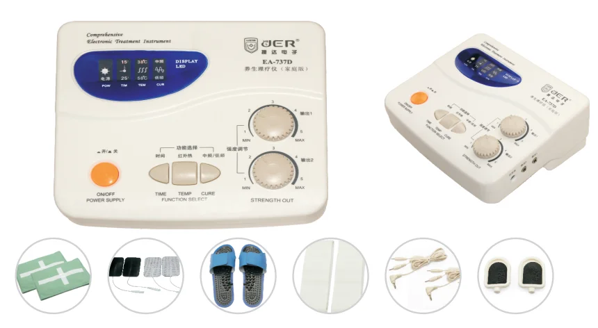 pain relief tens digital therapy machine massager device and  health care products