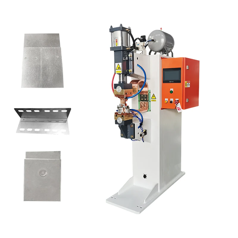 Semi-automatic axis spot welding machine single head mesh resistance spot welder for sale