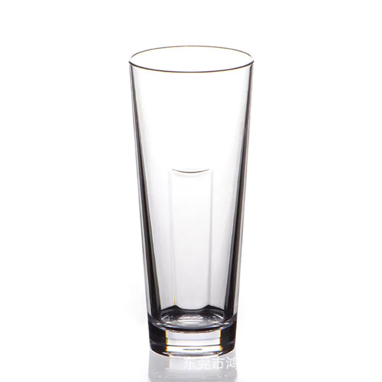 14oz plastic juice drink cup PC clear plastic cup creative plastic straight bucket cup