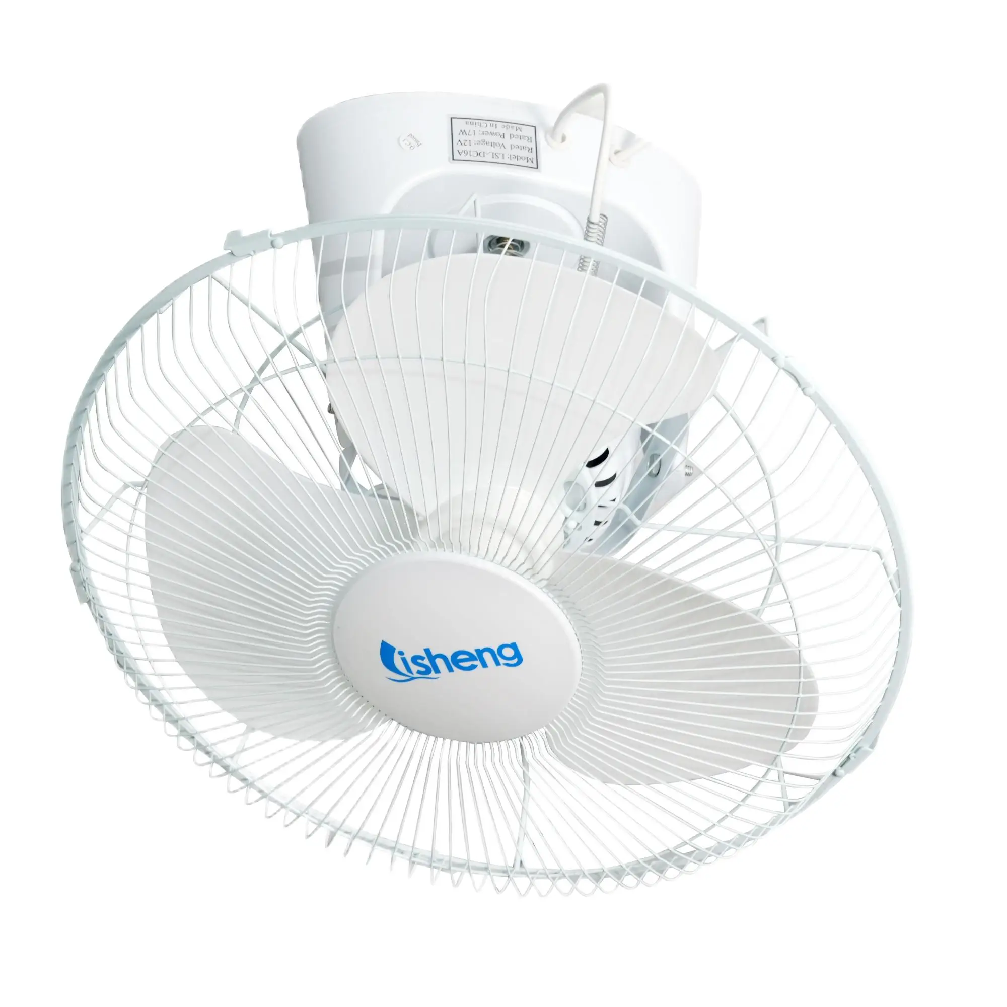 Household DC solar attic 0rbit  fan 16-inch AC/DC building orbit  fan with solar panels and regulators