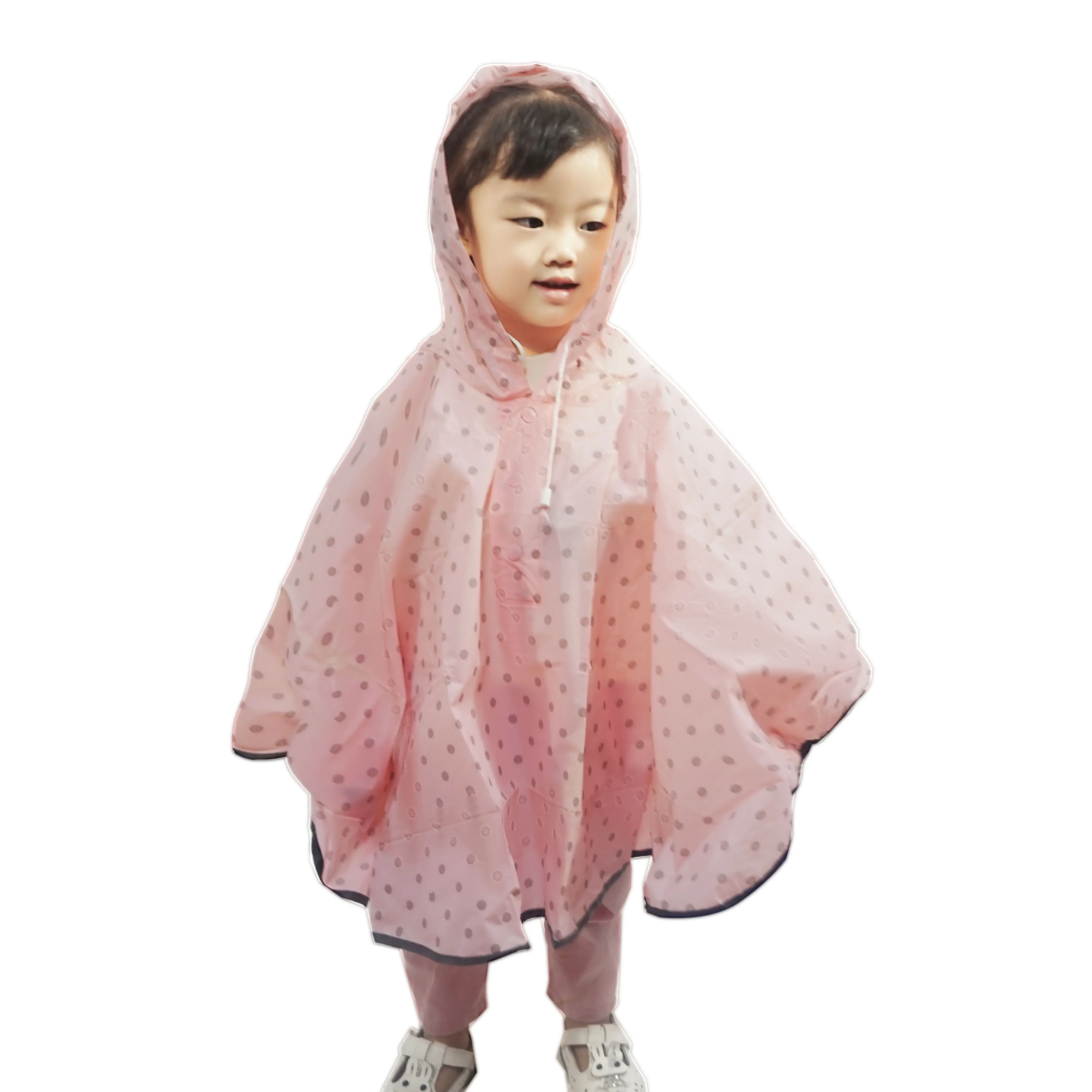 Raincoat for Children Rain Coat Kids Cloak Type Rainwear Printed Poncho Kids Rainproof Student Rain Poncho
