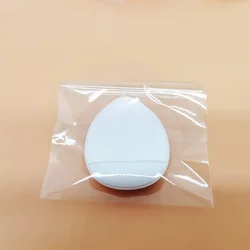 Manufacture OEM Wholesale Mini Powder Puff Sponge Cute Nude Air Cushion Soft Concealer White Finger Powder Puff