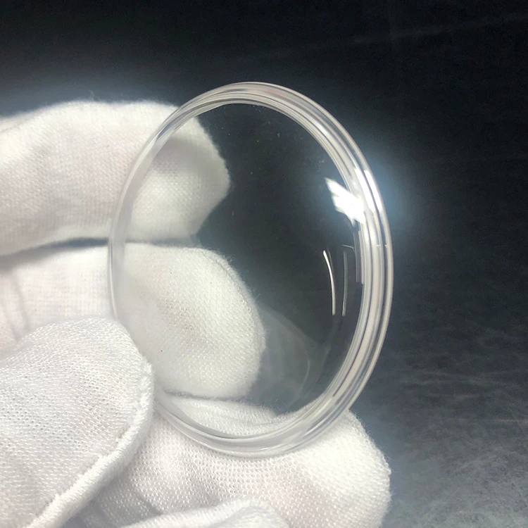 Pot Shaped Chamfer Watch Crystal Synthetic Sapphire Lens