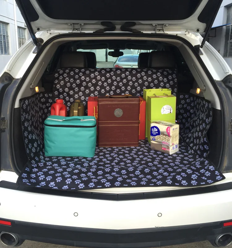 Manufacturer wholesale oxford waterproof dog car cover pet car protection mat