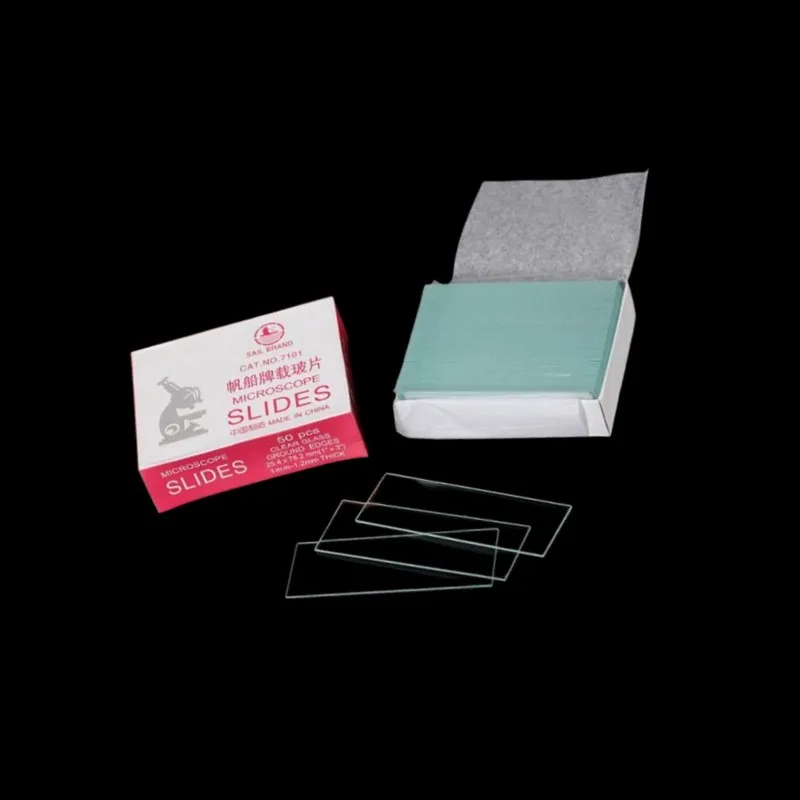 7101 Microscope Slides Plain Ground  Edges for Laboratory