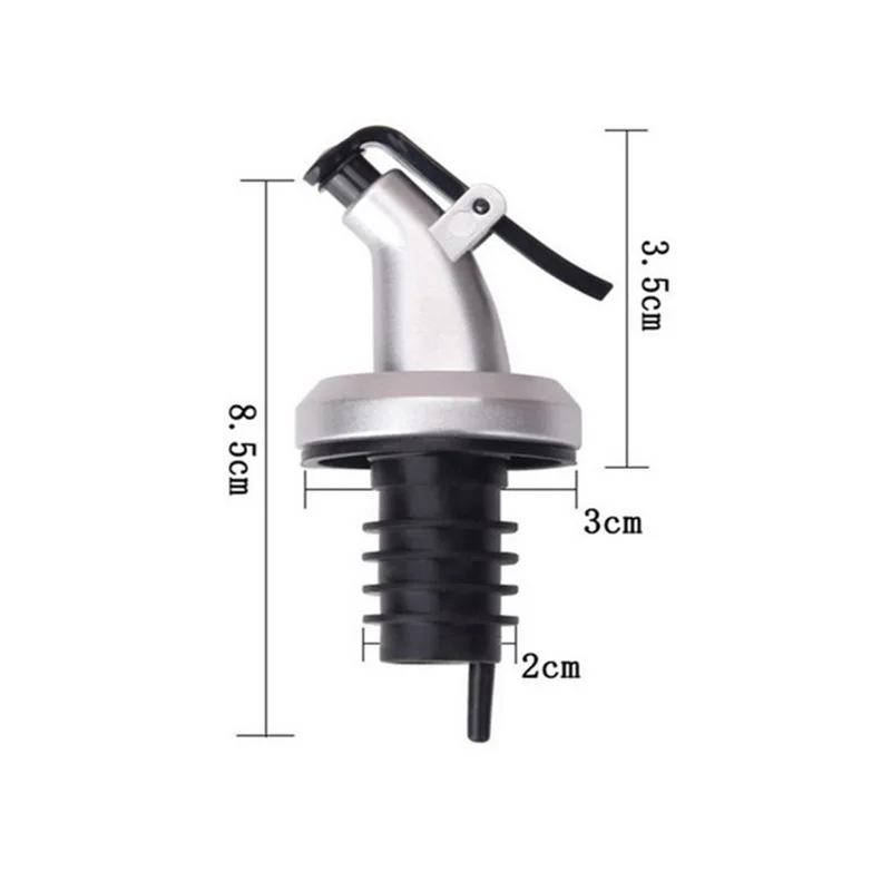 Olive Oil Bottle Sprayer Wine Pourer Sauce Boat Nozzle Liquor Oil Dispenser ASB Lock Leak-Proof Plug Bottle Stopper Kitchen Tool