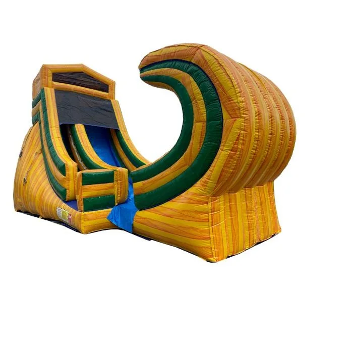 Надувная водная горка phoenix, надувная водная горка коммерческого класса, тропический Тобоган, надувная горка