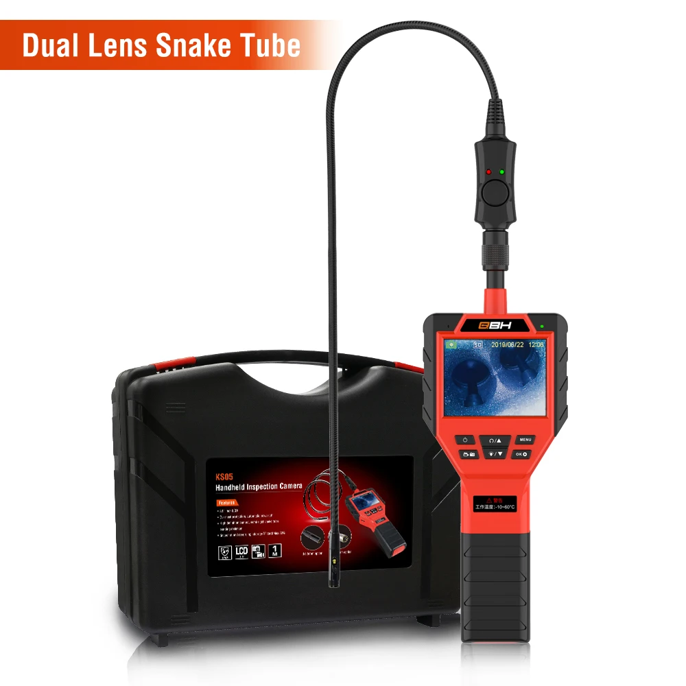 Detachable Snake Scope Cam for Wall Sewer Automotive Engine Inspect