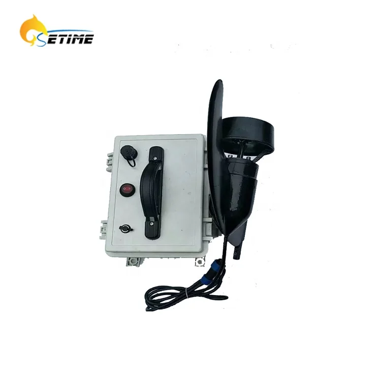 Electric Fin On Stand Up Paddle Board For River Surfing