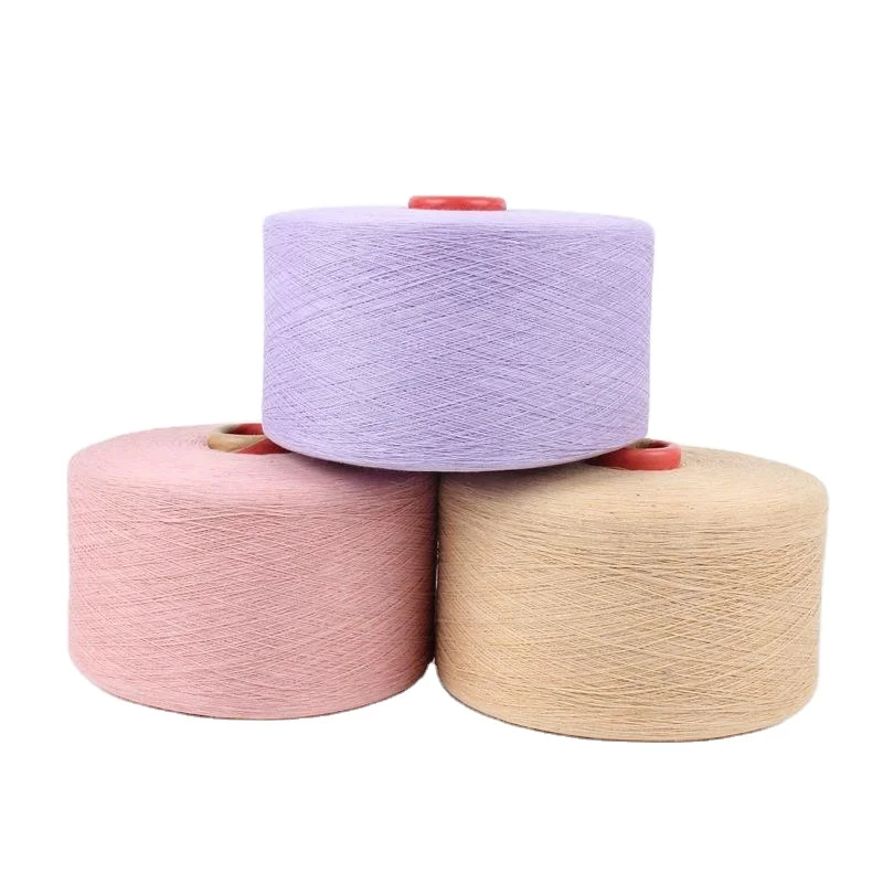 Good price New product 2023 recycled tee shirt yarn 40s spun polyester yarn sweater knitting blend yarn 50 wool 50 acrylic