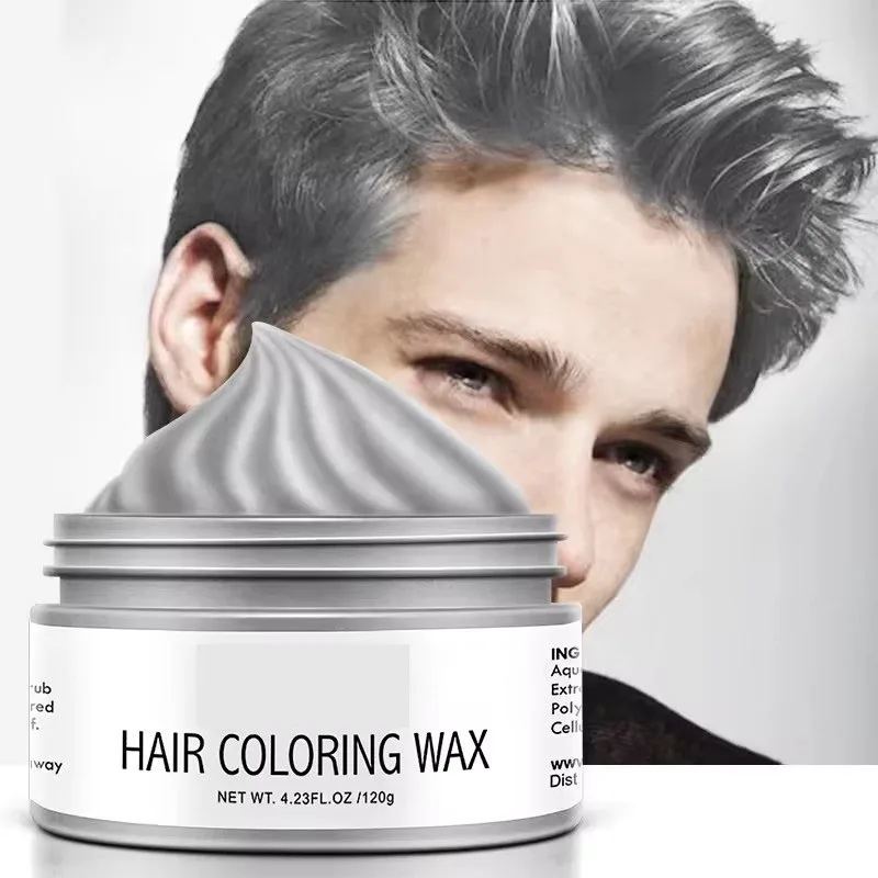 OEM Private Label Fashion Hair Wax Styling Temporary Hair Color Wax