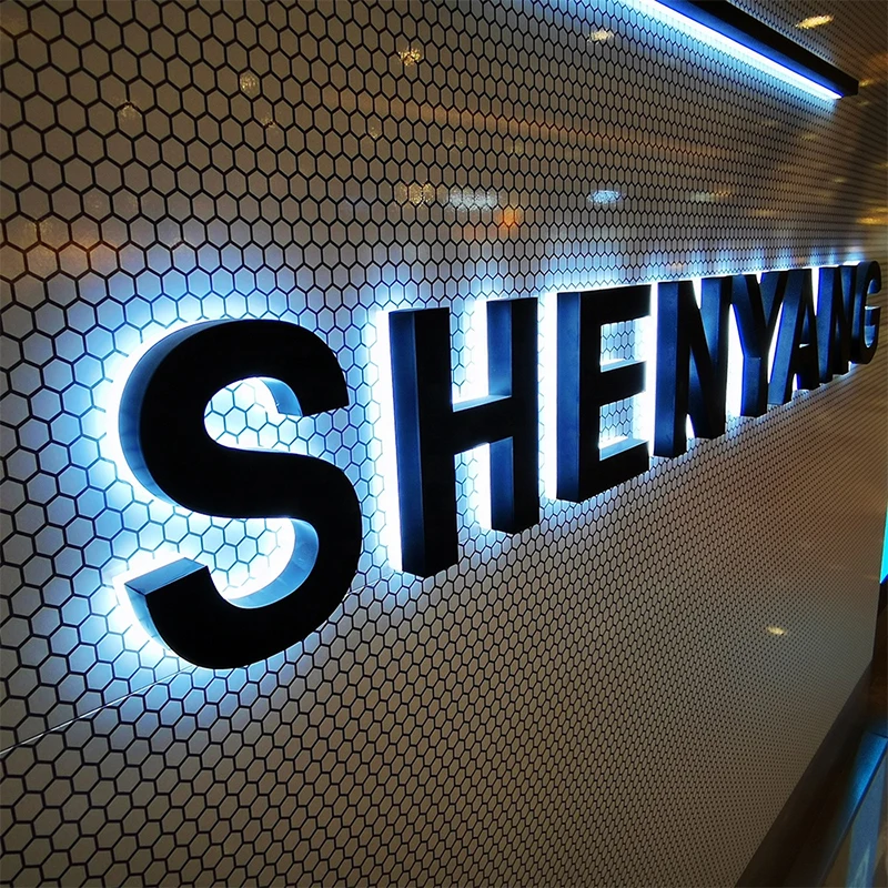 manufacture led custom Acrylic Letters shop sign  Led Light letters  For Business Sign