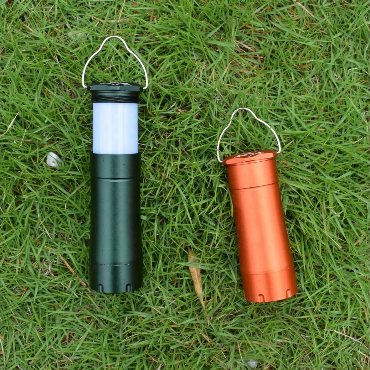 Dual Function Lantern&Flashlight Led Camping Lights Camp Lantern Outdoor  Portable Waterproof Body Lamp Power Item