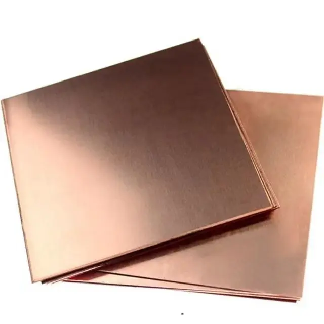 3mm 10mm thickness copper plate scrap 20mm thick copper plate gold plated yellow red price per square foot of copper sheet metal