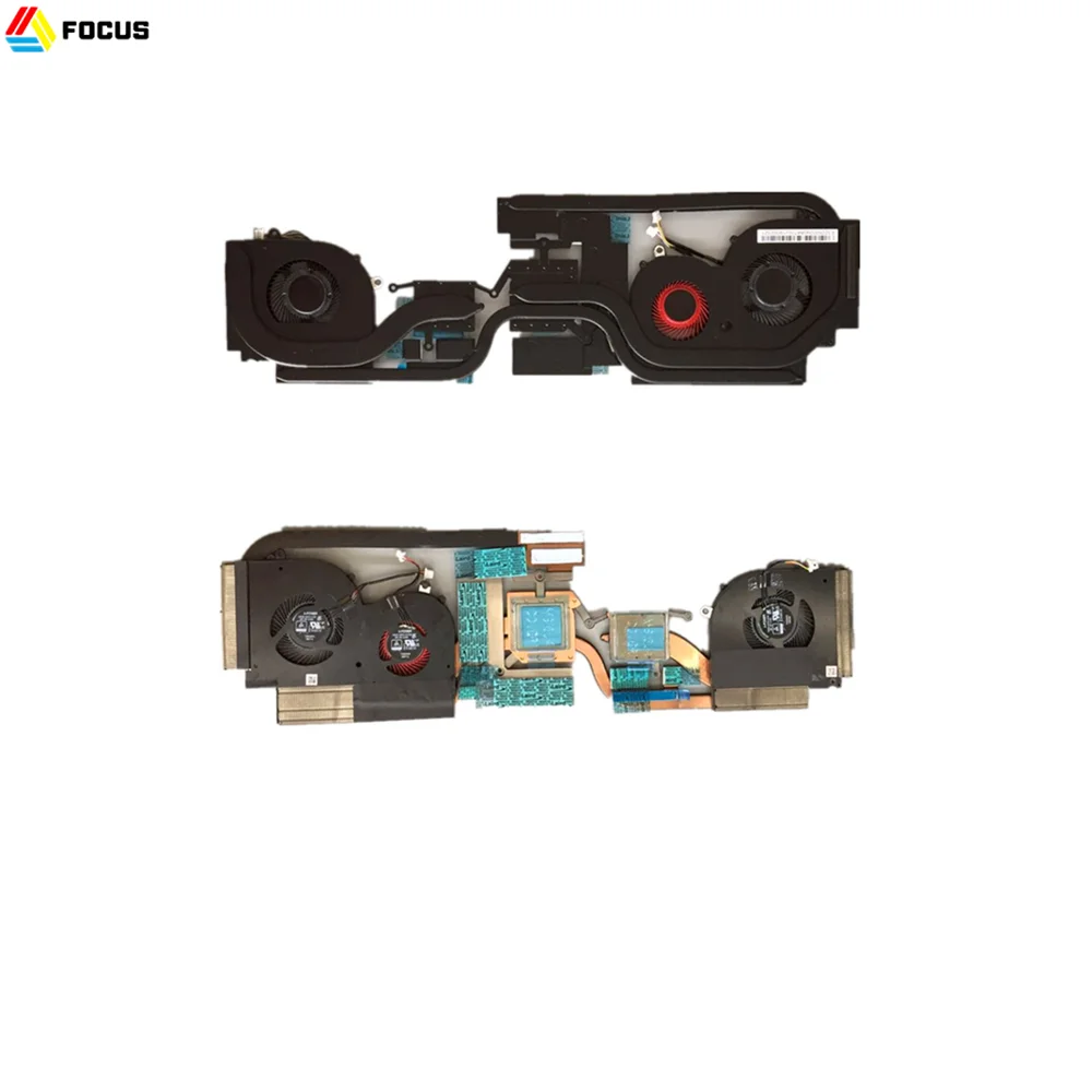 Оригинальный новый ноутбук Stealth, радиатор с вентилятором для MSI GS65 (9SD-296US) P/N E32-2500290-A87