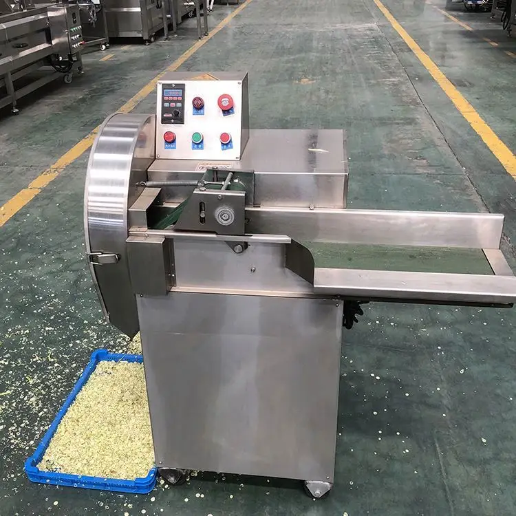 Big capacity stainless steel vegetable cutter/ vegetables chopper fruit ginger potato carrot dicing slicing cube cutting machine