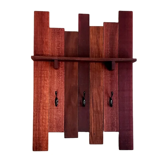 RUSTIC MAHOGANY COATHANGER