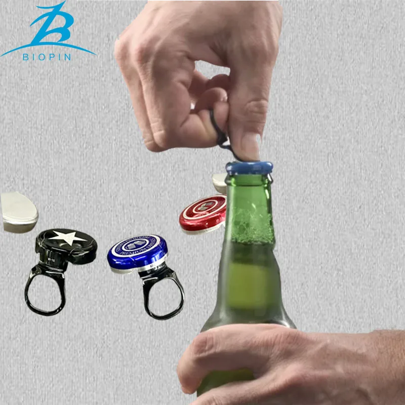 Low Lid Glass Bottles Aluminum Pull Ring Caps Aluminium Ring Pull Cap 26mm For Beer Milk Juice Bottle
