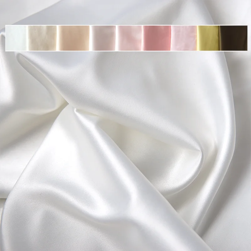 19mm 140cm real silk stretch fabric high quality fabrics for clothing silk
