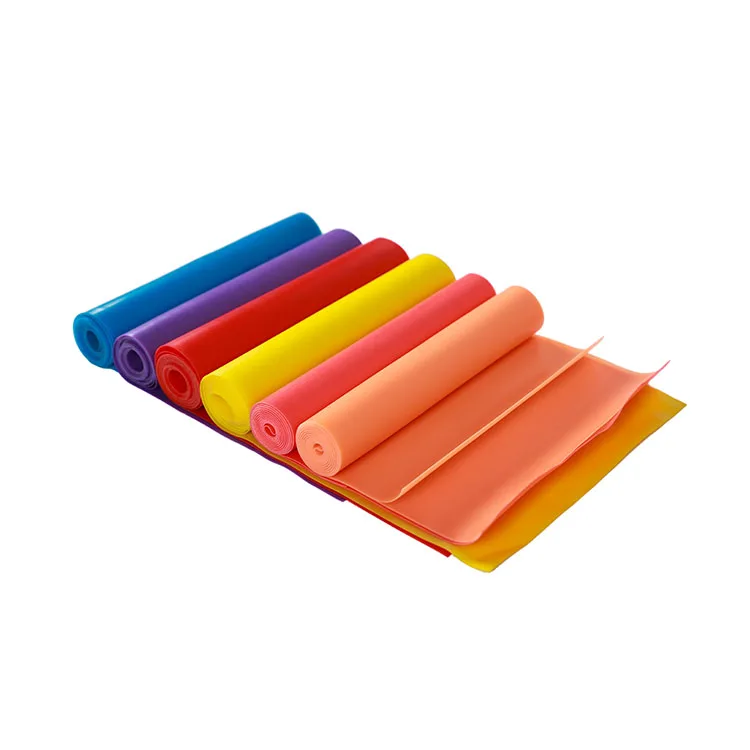 Yoga Equipment  Fitness Accessories with Logo Elastic Exercise Band Work Out Bandas para Hacer Ejercicio