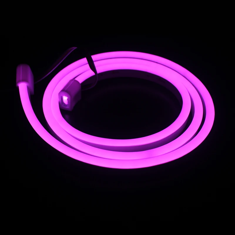 Outdoor IP68 Waterproof 3000K 4000K Warm White LED Neon Flex Hose 24V