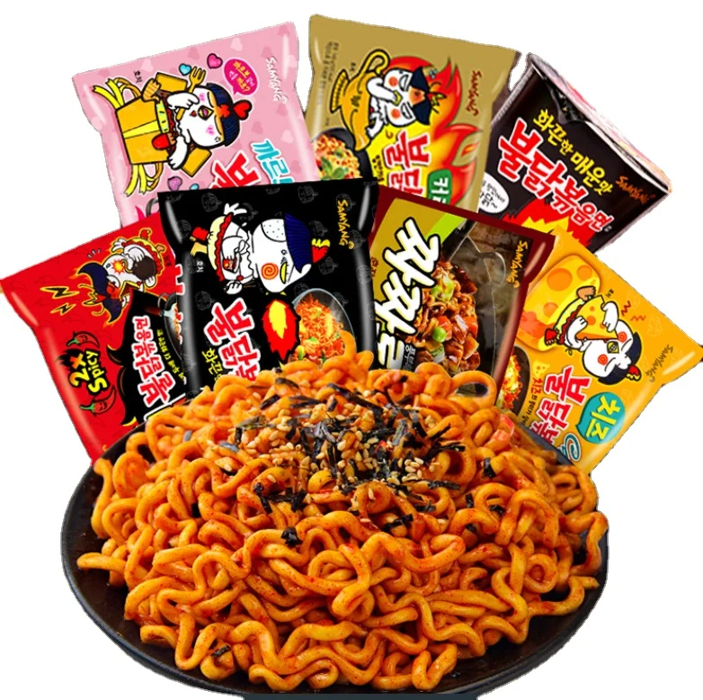 Hot selling Korean Hot Chicken Noodles Sam yang Creamy Turkey Noodles