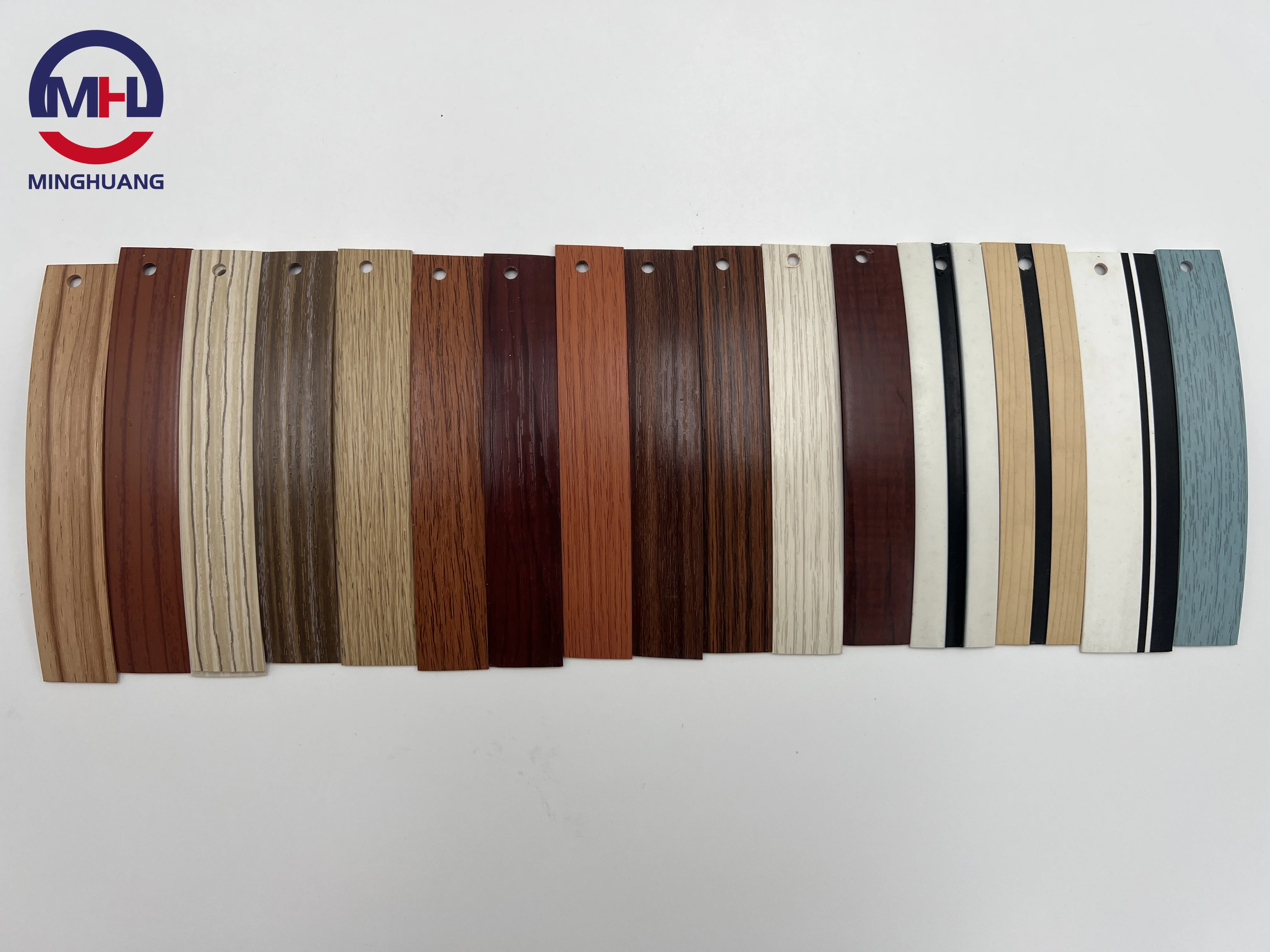 MH 0.4Mm- 2Mm Thickness Pvc Decorative Plastic Desk Wood Furniture Edge Banding And Veneer Edge Banding
