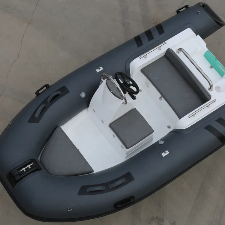 RIB 470 Wholesale customized rigid hull hypalon good quality inflatable RIB boat
