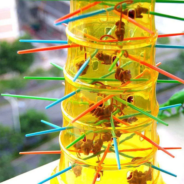 2021 Yohi Parent-Child Interactive Tumble Monkey Toy Early Educational Board Game Family Fun Party