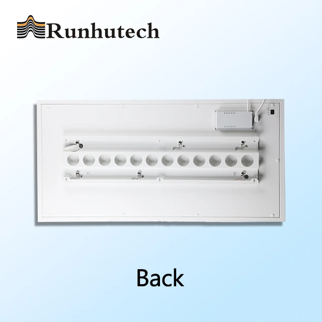 1000w Ip50 Graphene Paint Electric White Infrared Heater panel Carbon Fiber Mounted Led Wall and Ceiling Light for Bedroom