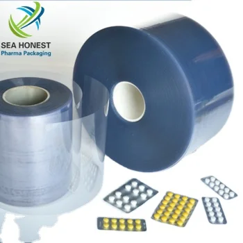 0.25mm 0.3mm 0.35mm Pharmaceutical Grade All Color PVC Film Rolls for Blister Packaging