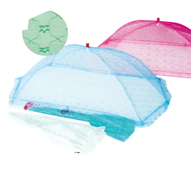 MN1095C colorful umbrella globe baby bed canopy net