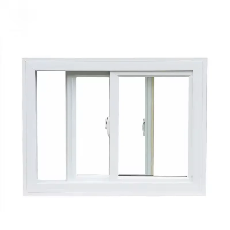 Оптовая цена Высокое качество UPVC/ПВХ раздвижное окно с тонированным стеклом двойное стекло