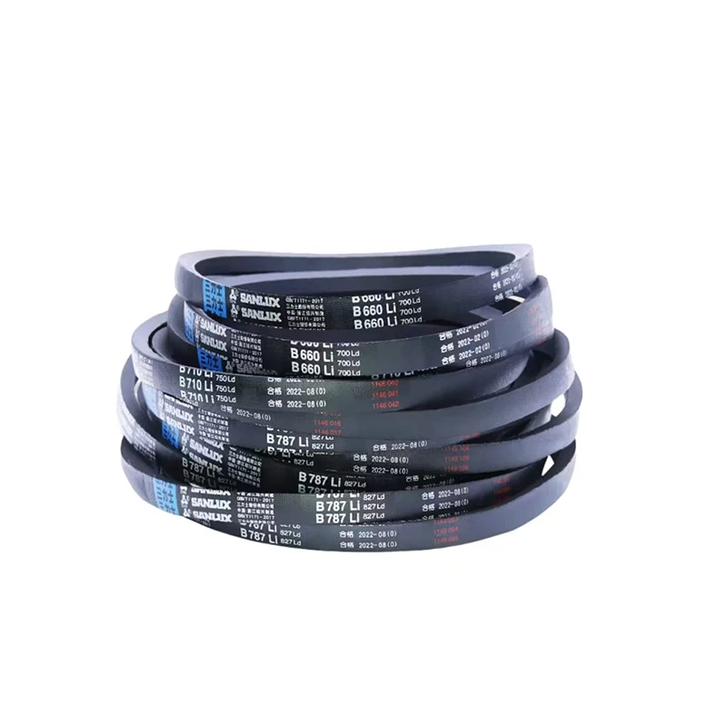 Rubber Pulley Belt Industrial Power Transmission V Belt B Type Rubber Conveyer Transmission Belts