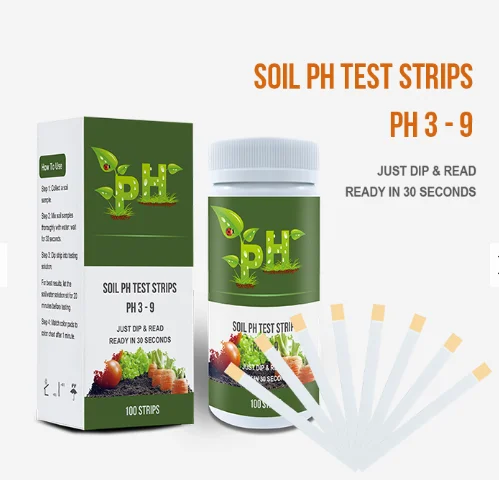 Soil pH test Kit Use for Testing Garden Home Lawn Grass Vegetable