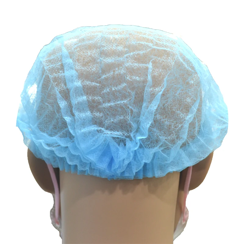 Non Woven Medical Surgery Nurse Bouffant Scrub Disposable Surgical Hat