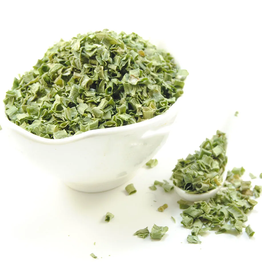 2023 New Crop dried chive rings/dehydrated green onion factory wholesale