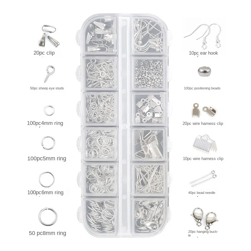 17-Piece Customizable Jewelry DIY Tool Set OEM Support Available Packaging High Quality Beauty Tools Set Box