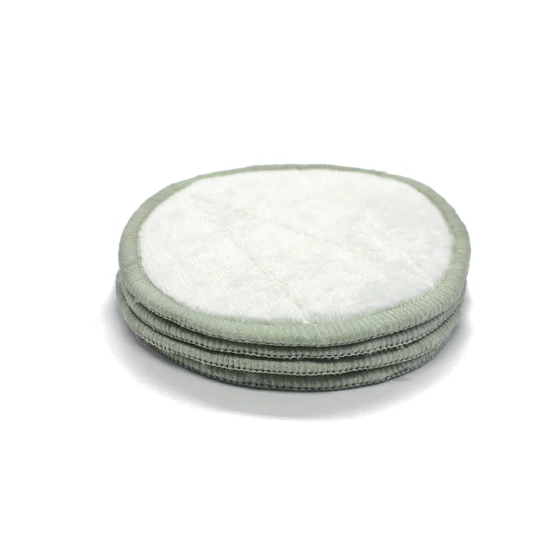 Высококачественная многоразовая бархатная бамбуковая салфетка из микрофибры для снятия макияжа салфетка для снятия макияжа круглые Хлопковые Тампоны для чистки