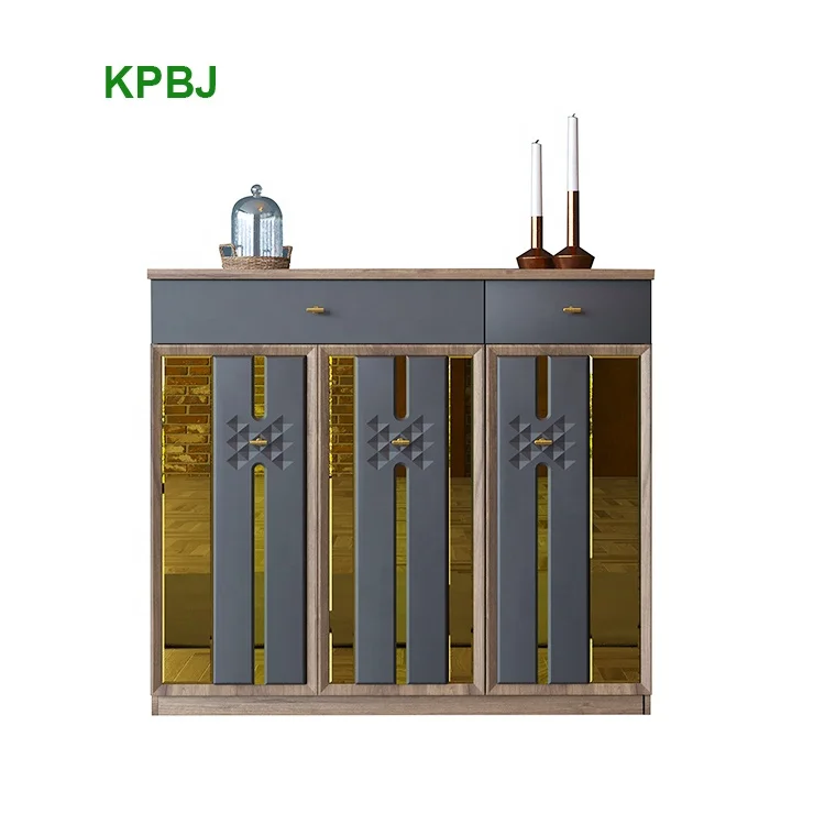 
Modern Multi-functional Home Wooden Shoe Storage Cabinet Turkish Style Entrance Shoe Racks 