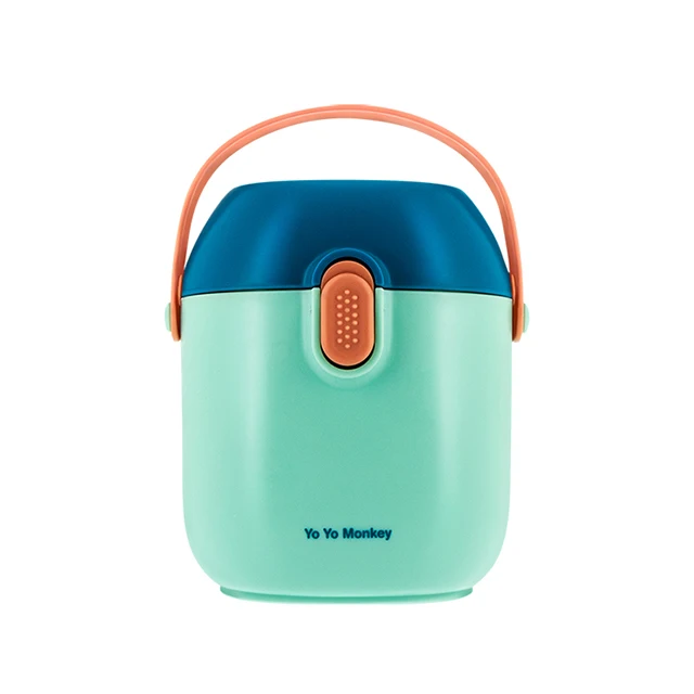 OEM/ODM BPA free Non-Spill Portable baby formula Dispenser with scoop and Carry handle for Travel or Outdoor activities