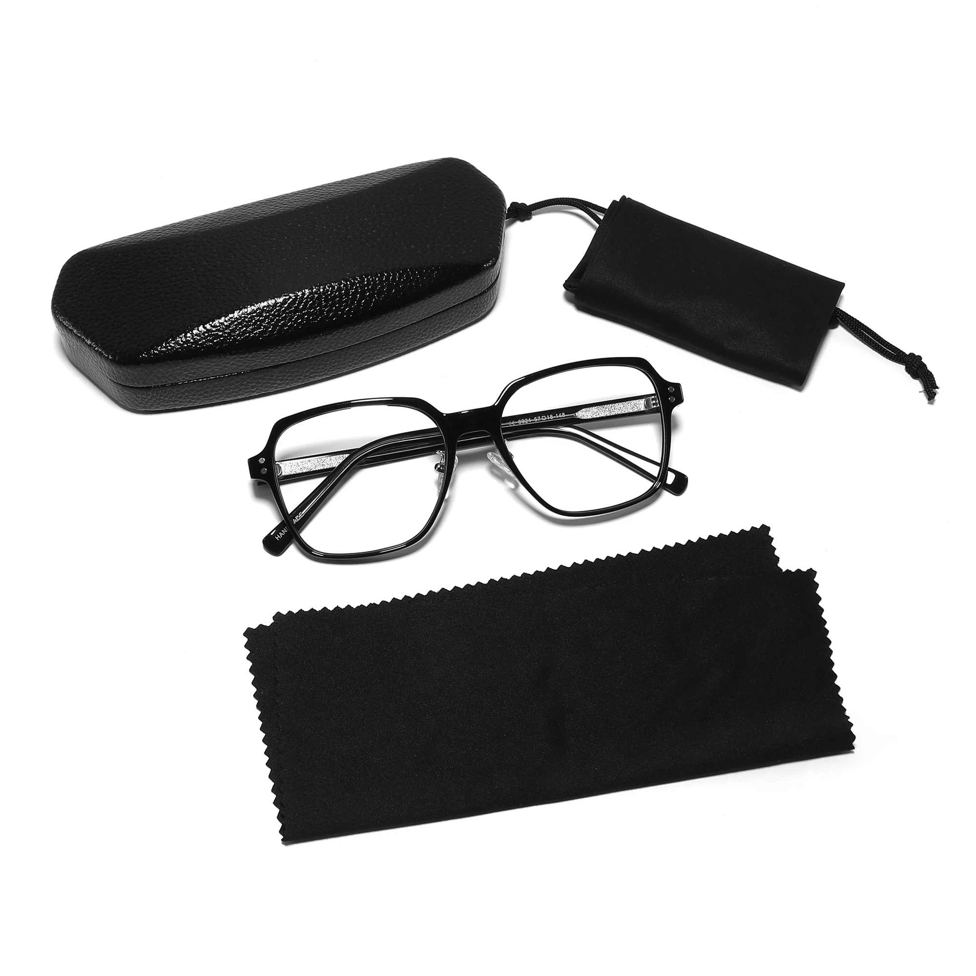 Conchen Retro Eyeglasses Oversize Glasses Custom Logo Acetate Optical Eye Glasses Frames