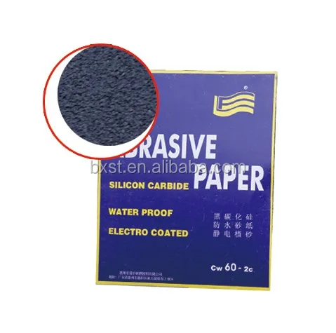 High Quality 230*280mm 60-10000 Grit Waterproof Sandpaper Abrasive Sanding Paper Silicon Carbide Sandpaper for Grinding