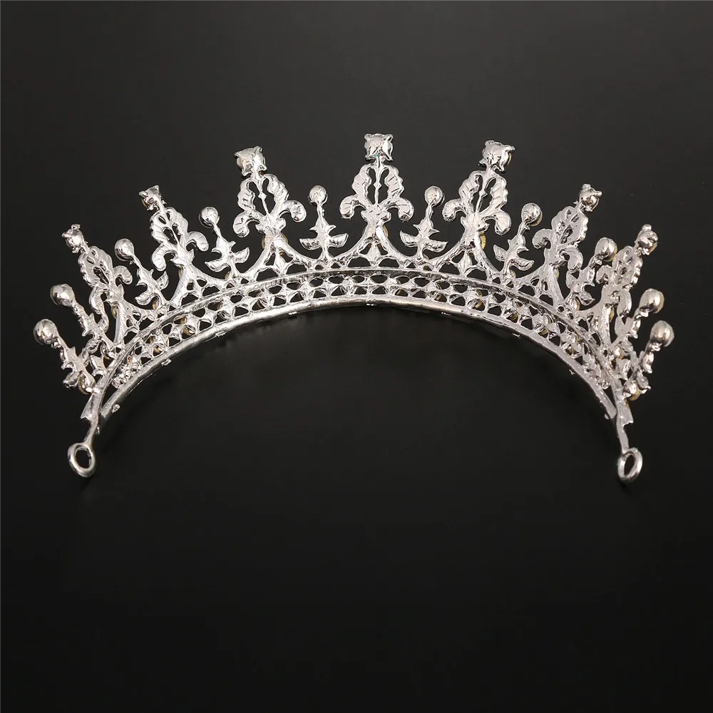 
2020 New design fancy hair accessories for women crowns tiaras crown wedding bride men and 