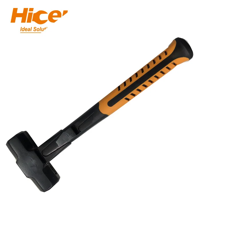 Hicen Wave Corrugated Non-slip Striking Face Octagonal Sledge Stoning Hammer