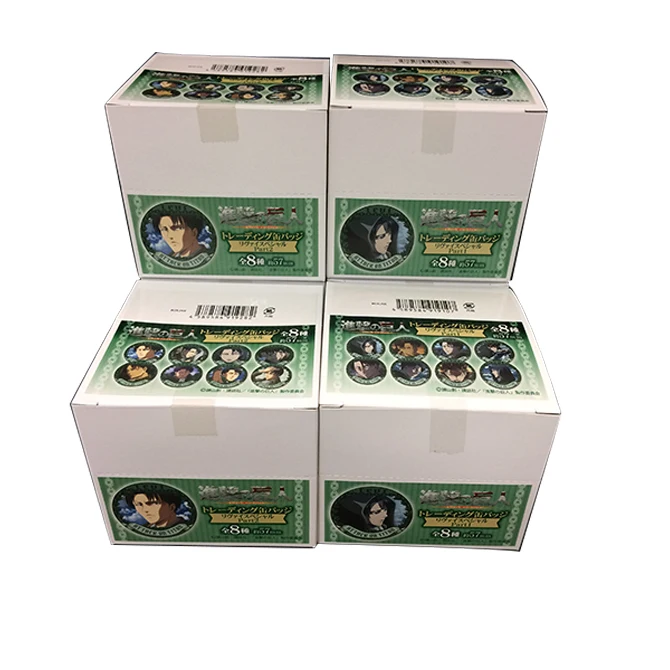 Bulk sale popular anime button round pin anime brooch tin badge